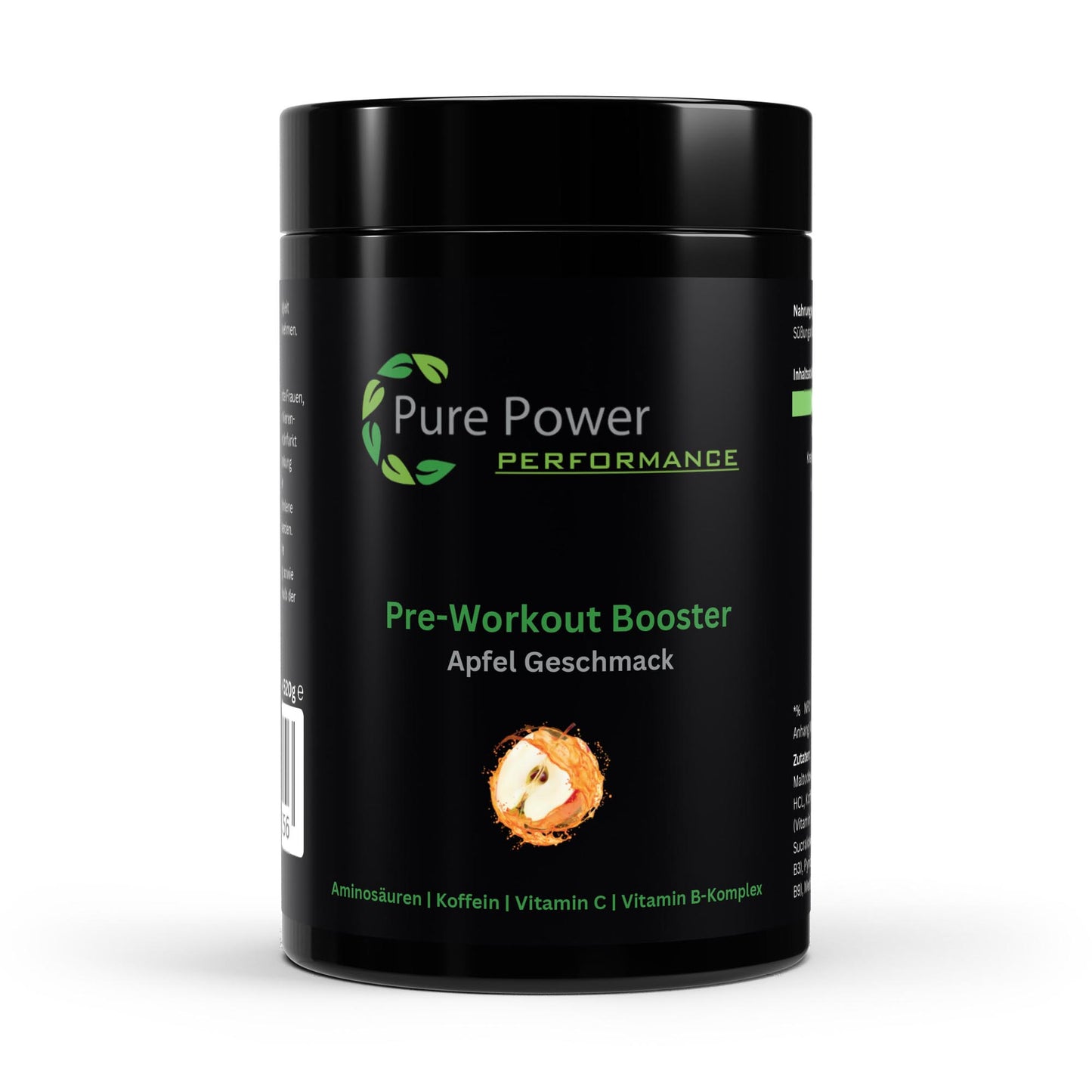 Pre-Workout Booster - Geschmack: Apfel